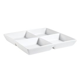 4 Compartment Square Tray 14ozx4 12"