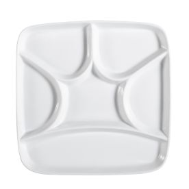 Crown Compartment Square Tray 8 1/2"