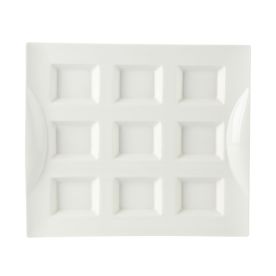 9 Compartment Rect. Tasting Tray 0.5ozx9 11 3/4"
