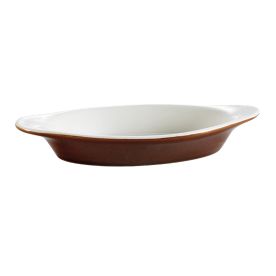 Oval Welsh Rarebit Brown/AW 8oz 8 3/4"