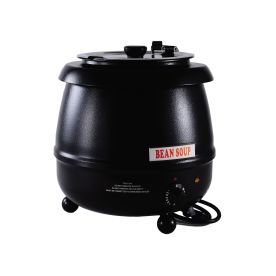 Electric Soup Warmer 400W 10.5QT Black