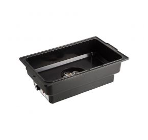 Electric Water Pan Full Size Black