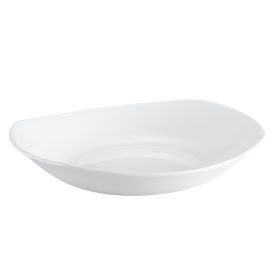 Rect. Salad Bowl English Foot 32oz 10 1/2"
