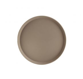 16", Round Non-Slip Fiberglass Tray