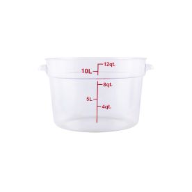12QT Food Storage Container, Clear