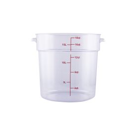 18QT Food Storage Container, Clear