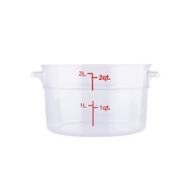 2QT Food Storage Container, Clear