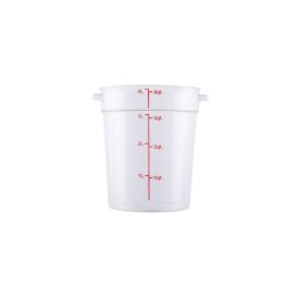 4QT Food Storage Container, Clear