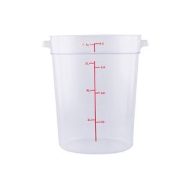 8QT Food Storage Container, Clear
