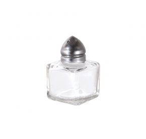 0.5oz Glass Cube Shaker W/ SS Cap