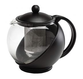 Glass teapot Black 25 oz.