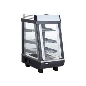 Heated Display Case Set 800W 19"L x 13-5/8"W x 26"H Gray