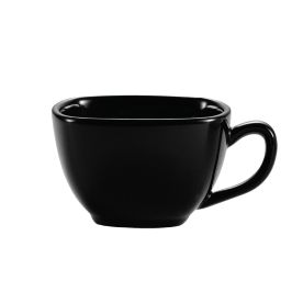 Square Cup Black 8oz 3 3/4"