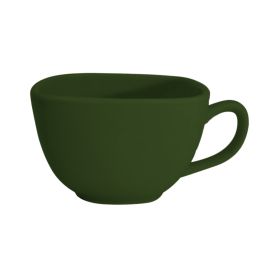 Square Cup Green 8oz 3 3/4"