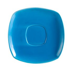 Square Saucer Peacock For KC-1-PCK 6"