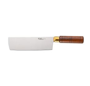 Chinese Cleaver W/ Wooden Handle 7-1/4"