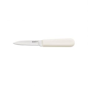 Knife Paring White Plastic Handle 3"