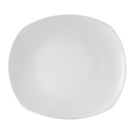 Coupe Curved Rect. Plate 8"