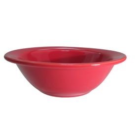 Grapefruit Dish Red 13oz 6 5/8"