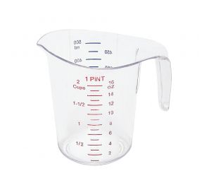 Plastic Measuring Cup 1PT/50-500ML 