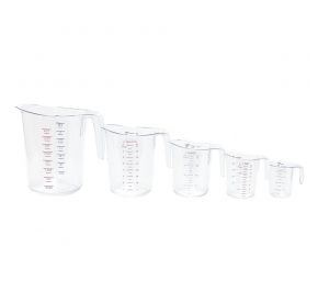 Plastic Measuring Cup 5-Piece Set 