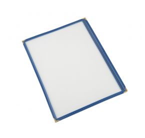 1-Pocket Menu Cover 8-1/2" x 11" Blue