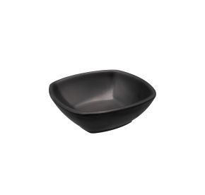 KC Bowl Square Matte Black 8oz 4-3/4"