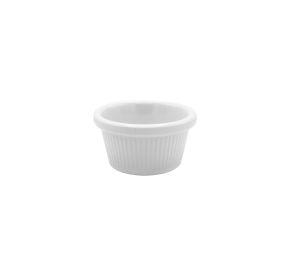 Ramekin Fluted W 3oz 3 1/8"