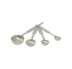 Measuring Spoon Set Stainless Steel Heavyweight 4-PC