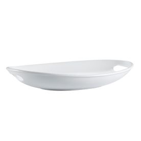 Handled Deep Oval Tray 18 1/8"