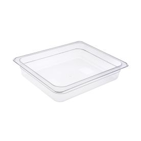 Polycarbonate Food Pan Half Size 2-1/2" Depth