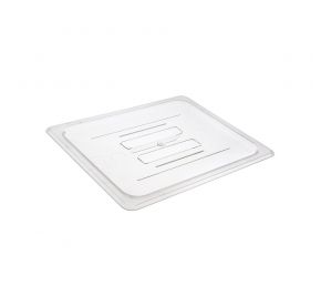 Solid Polycarbonate Food Pan Cover Half Size