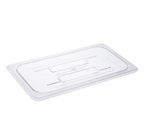 Solid Polycarbonate Food Pan Cover 1/3 Size