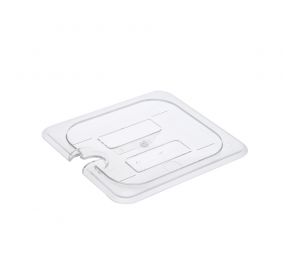 Notched Polycarbonate Food Pan Cover 1/6 Size