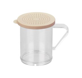 Dredge Polycarbonate 10 oz. w/ Lid Beige 1mm