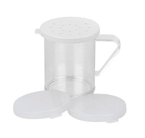 Dredge Set Polycarbonate 10 oz. w/ Lid Clear 3PC