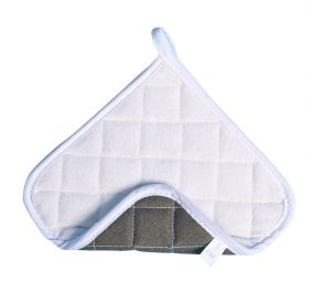 Pot Holder Terry/Flame-Retardant 2-Sided 8x8" 