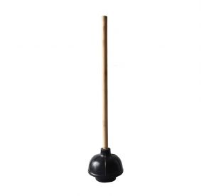 Plunger Rubber W/ Wooden Handle 24"