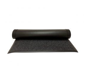 Carpet Floor Mat Vinyl Back Charcoal 10x3' 