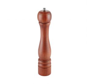 Pepper Mill Wooden Brown 12"H