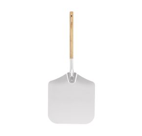 Pizza Peel Aluminum with Wood Handle 14"x16" 34" Overall Length