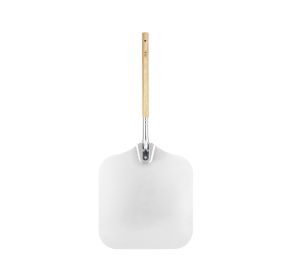Pizza Peel Aluminum with Wood Handle 16"x18" 36" Overall Length