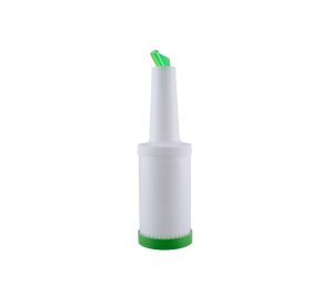 Pour Bottle W/ Spout & Lid 1QT Green