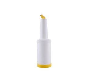 Pour Bottle W/ Spout & Lid 1QT Yellow
