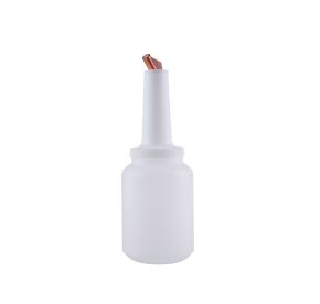Pour Bottle W/ Spout & Lid 2QT Brown
