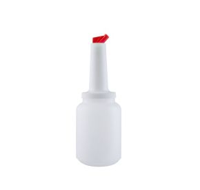Pour Bottle W/ Spout & Lid 2QT Orange