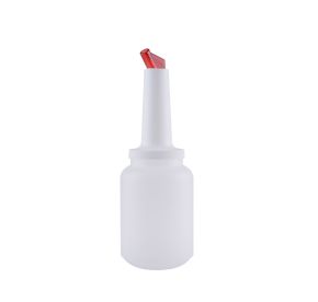 Pour Bottle W/ Spout & Lid 2QT Red