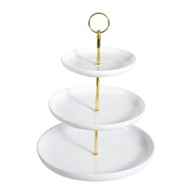 Coupe Round 3-Tier Serving Tray 10"