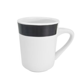 Tierra Mug Black 8oz 3 1/8"