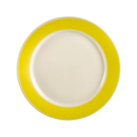 Plate R.E. Yellow 7 1/4"